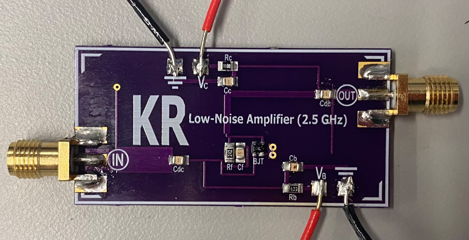 Microwave LNA Design